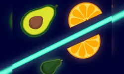 laser fruits slice image