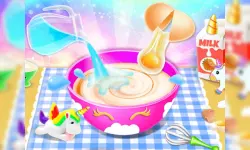 Little Princess Unicorn Cake Make image