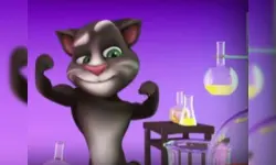 Talking Tom in Laboratory image
