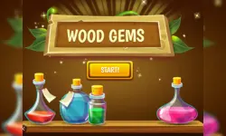 Wood Gems Bubble Shooter image