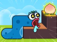 image bg Worm Puzzle Snake Apple
