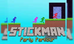 Stickman Party Parkour image