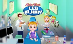 Baby Hazel Leg Injury image