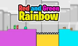Red and Green Rainbow image