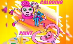 Huggy Wuggy Coloring image