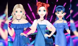 Denim Dress Fashion image