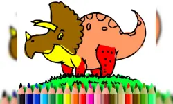 BTS Dinosaur Coloring Book image