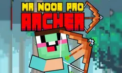 Mr Noob Pro Archer Game image