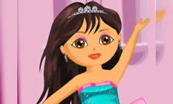 Dora Ballerina Dressup image