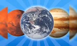 Merge the Planets: 2048! image