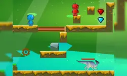 Fire And Water In Dino World image