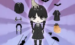 image bg Vlinder Girl Dress Up
