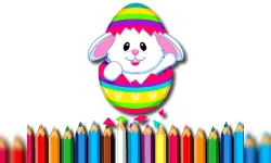 Easter Fun Coloring Book image