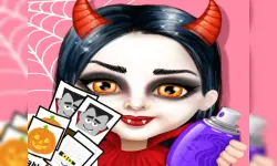 Halloween Girls - Memory Game image
