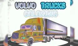 Volvo Trucks Coloring image