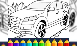Cars Coloring Game image