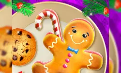 Baking with Santa image
