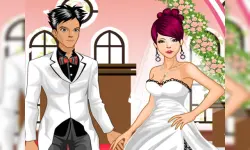Wedding Couple Dressup image
