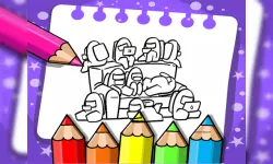 Coloring Book for Among Us image
