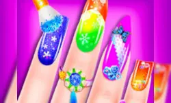Fashion Nail Design Day: Art Game for Girls image