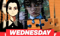 Wednesday Addams Jigsaw Puzzle image