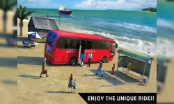 Floating Water Surface Bus Racing Game image