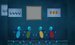 8b blue house escape image