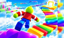 Mega Noob Sky Obby: 50 Stages image
