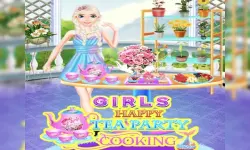 Girls Tea Party Cooking image
