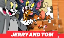Jerry and Tom Jigsaw Puzzle image