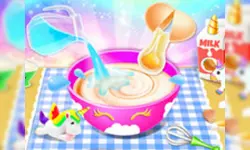 Unicorn Cake Make image