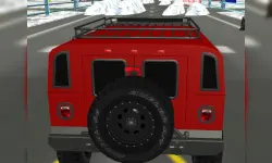 Snow Plow Jeep Driving image