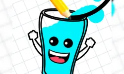 happy water glass image