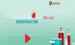 Snowball The Cat Christmas Fun image