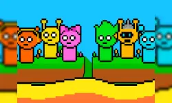 Sprunki Lava Escape 2Player image