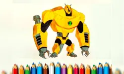 Ben10 Monsters Coloring image