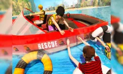 Beach Rescue Emergency Boat image