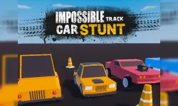 Impossible track car stunt image