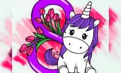 March Coloring Book image