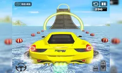 Water Surfing Car Stunt Games Car Driving Games image