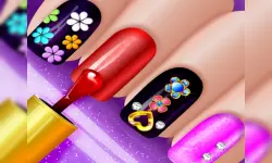 Nail Salon Girl Go Games image