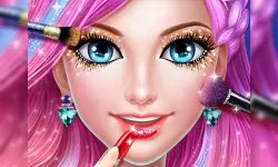 Mermaid Dress up & Makeover - Color by Number image