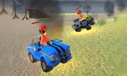 Kids car demolition cartoon 2022 image