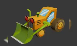 Bulldozer bump bump bump image