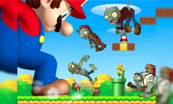 Super Mario Shooting Zombie image