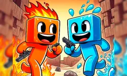 Fire and Water Blockman image
