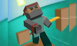 Blocky Parkour Ninja image