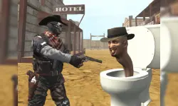 Cowboy vs Skibidi Toilets image
