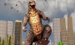 Monster Dinosaur Rampage City Attack image