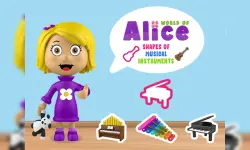 World of Alice Shapes of Musical Instruments image